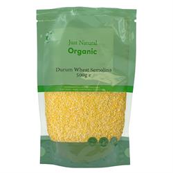 Just Natural Organic Durum Wheat Semolina 500g